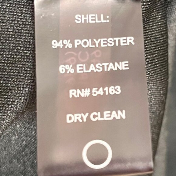 Tommy Hilfiger Sleeveless Crepe Summer Dress with Button Accents - Black - 8 - Picture 9 of 9